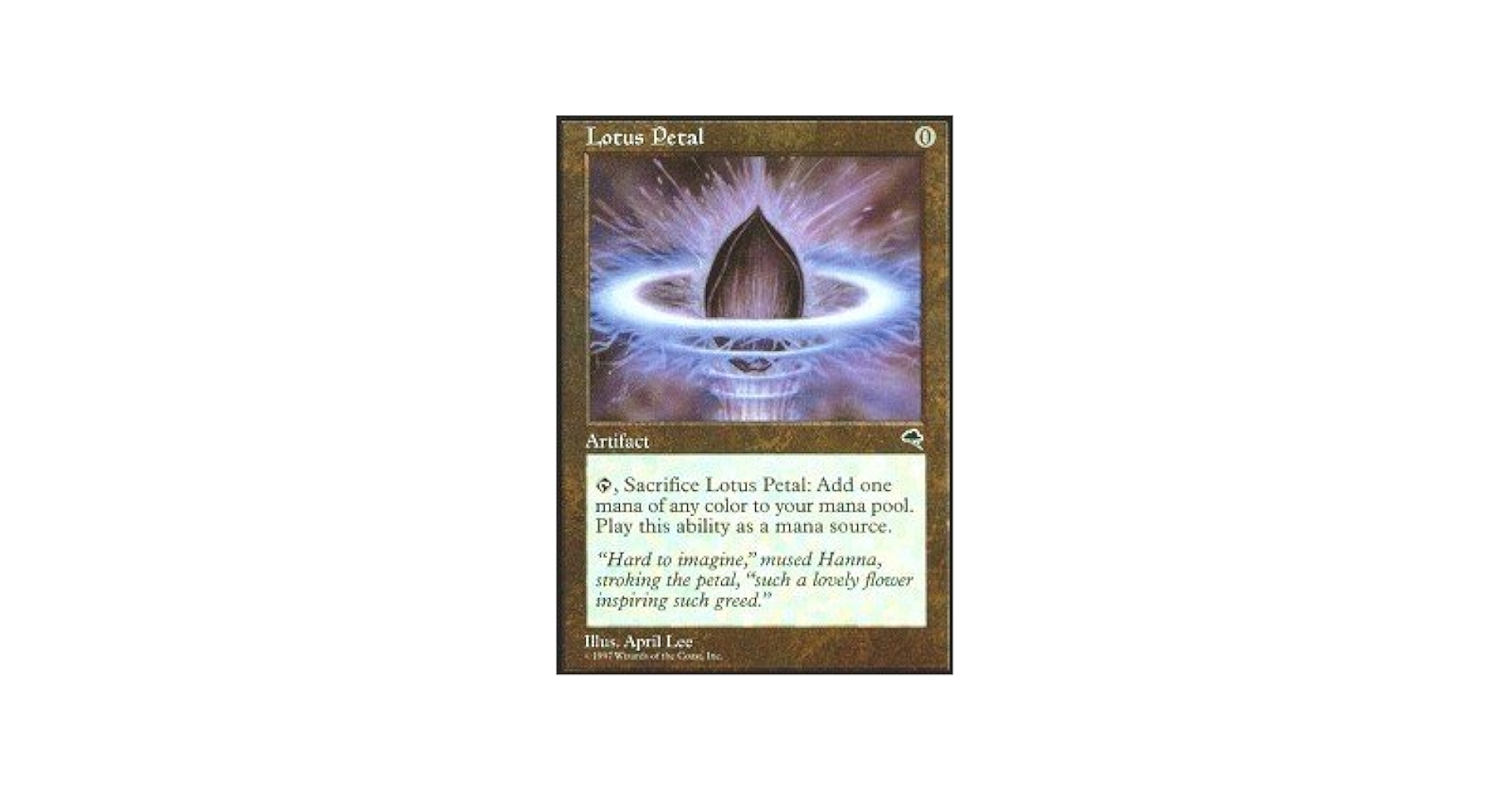 MTG Lotus Petal　4枚セット Amazon.com: Magic The Gathering - Lotus Petal - Tempest